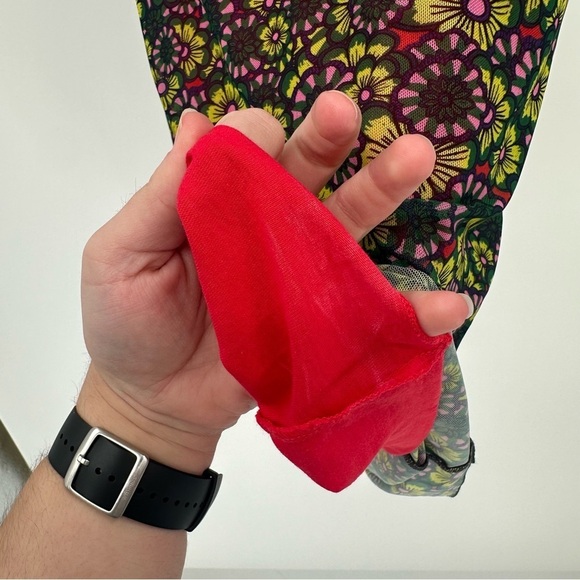 House of Holland Mesh Overlay Floral Graphic Print Midi Dress Size 2 - Picture 7 of 7